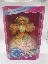 1994 Mattel Birthday Barbie Doll 12954 New In Box