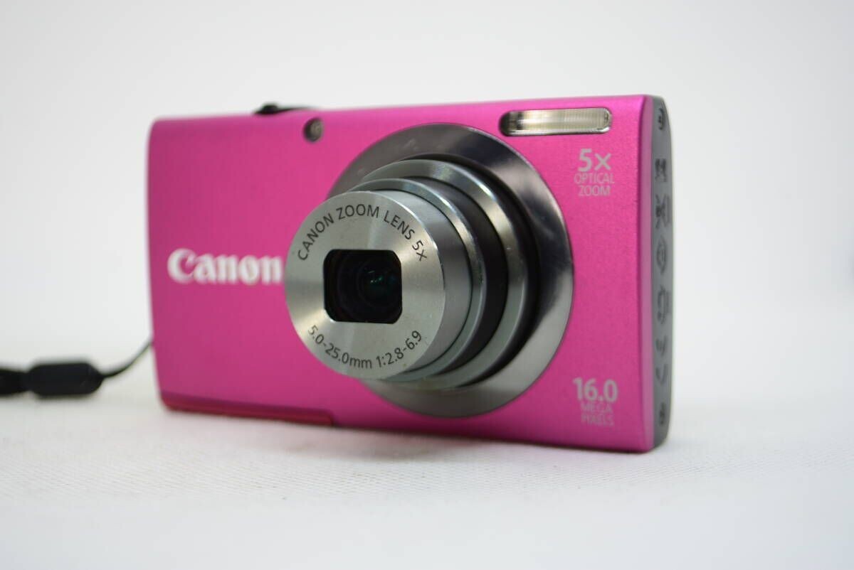 実写美⭕️美品【動作確認済み】Canon PowerShot A2300 ピンク Canon Power Shot A2300 Pink 16.0 MP Digital Camera From