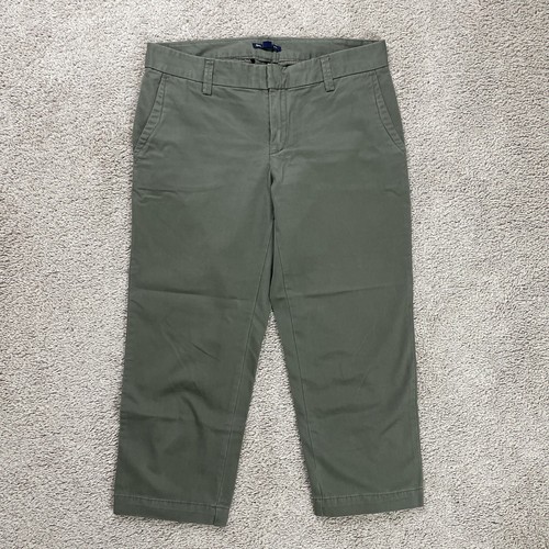 Gap Olive Army Green Pants Wide Leg 