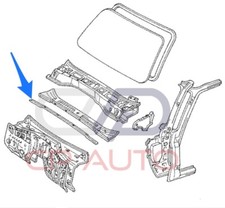 91 - 97 Toyota Land Cruiser Fzj80 Fj80 Hood To Cowl Rubber Seal Strip Oem New