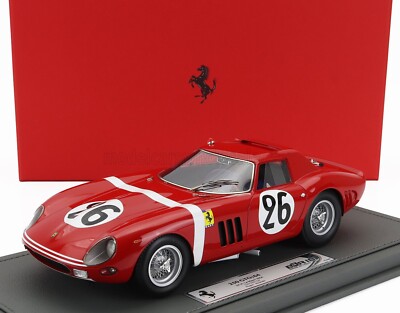 1:18 BBR Ferrari 250 Gto Le Mans 1964 #25 Ireland Maggs +Showcase