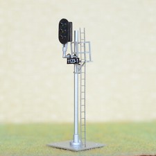 1 x HO scale model railroad 3 colors block signal fine metal made 1 target B13