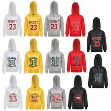 Kids Boys Pullover Workout Tops Prevent Cold Hoodie Long Sleeve Sweatshirt Warm