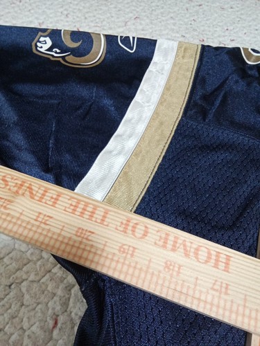 Vintage Marshall Faulk St Louis Rams Reebok Jersey Youth L - Picture 8 of 14