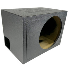 Mega Bass Single 1x15" Vented Ported Car Subwoofer Sub Box Enclosure