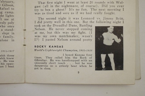 * Rare * The Champ Book of Great American Fighters 1st Ed 1941 By Benny Leonard - Imagen 7 de 16