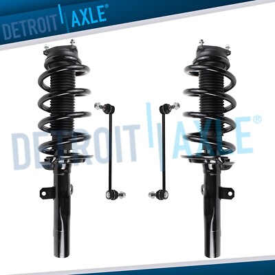 Front Struts w/ Coil Spring Sway Bar Link for 2015-2022 Ford Transit-250 350 150