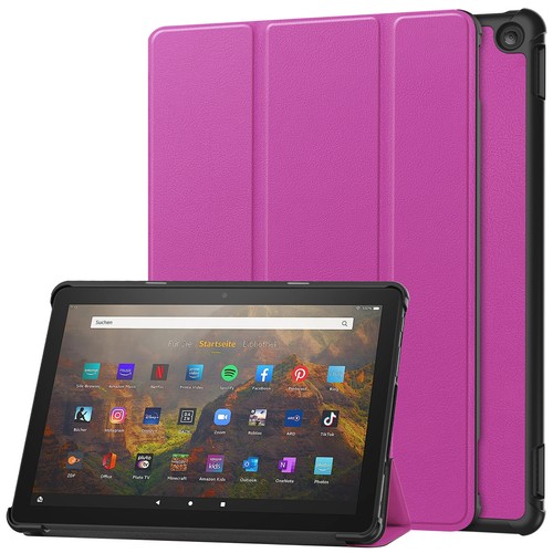 Slim Case For Amazon Kindle Fire HD 10 (13th Gen 2023) Trifold Flip Stand Cover - Picture 20 of 38