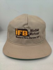 Vintage USA MADE K Products Brand Farm Bureau AG Trucker Hat Snapback Cap NOS...