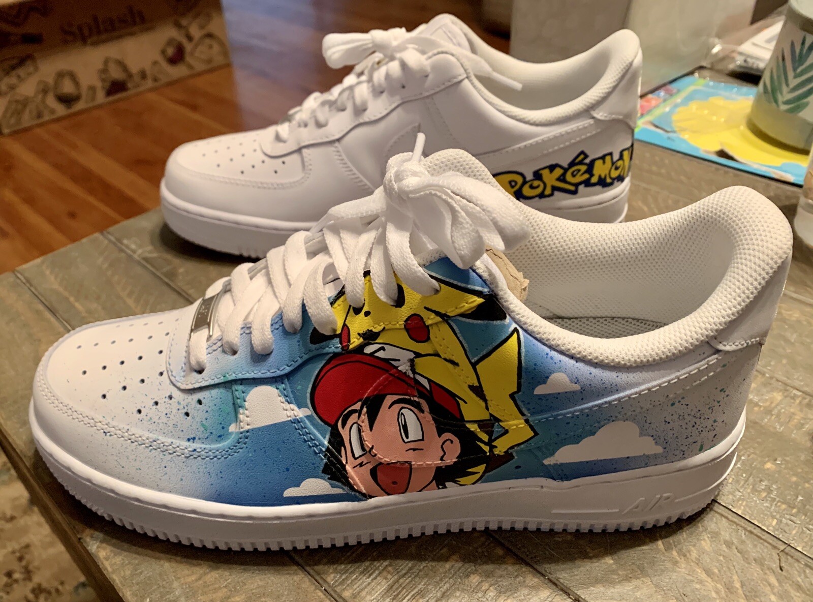 Pokémon Nike Air Force 1 Men's Shoes | eBay