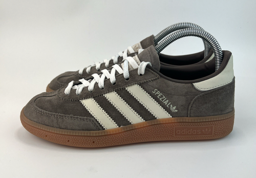 Adidas Handball Spezial Damen Sneaker Brown Earth Strata Off-White Gum UK 4,5