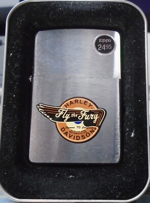 Zippo Harley Davidson HD Fly the Fury - Eagle Wing 200HD H202 April 2002