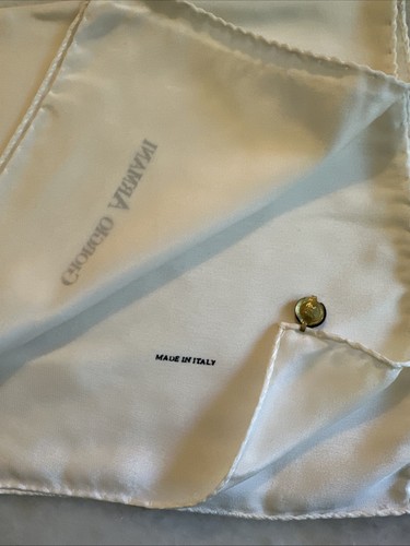 Bufanda de seda vintage Giorgio Armani hecha en Italia - Imagen 4 de 10