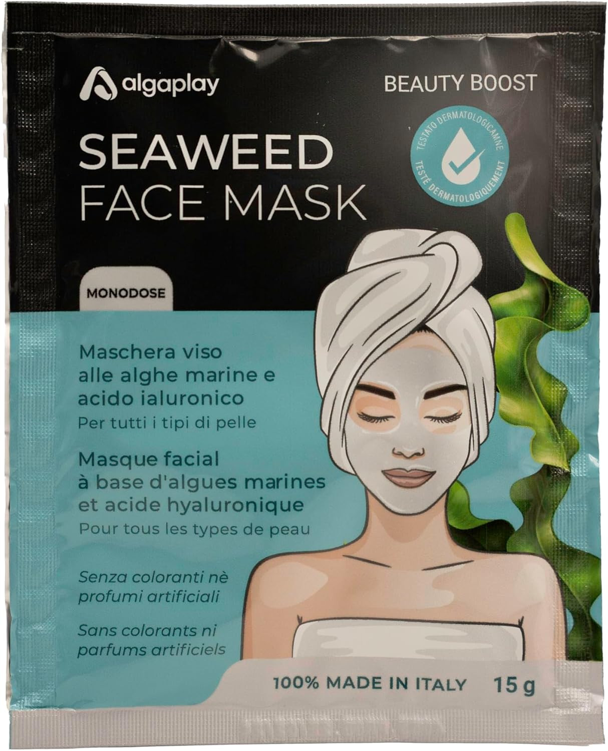 Trattamento Viso Alghe Oceaniche e Acido Ialuronico - Kit Risparmio 20