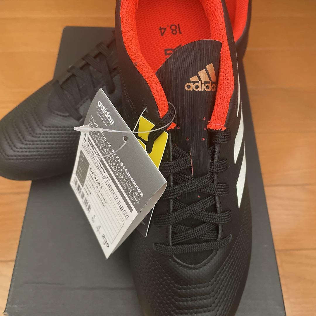⭐️adidas Predator 18.4 ブラック/オレンジ Adidas Predator 18.4 Black Orange | eBay