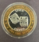 1990's Sam's Town Kansas City .6 Troy Oz Fine Silver $10 Gaming Token