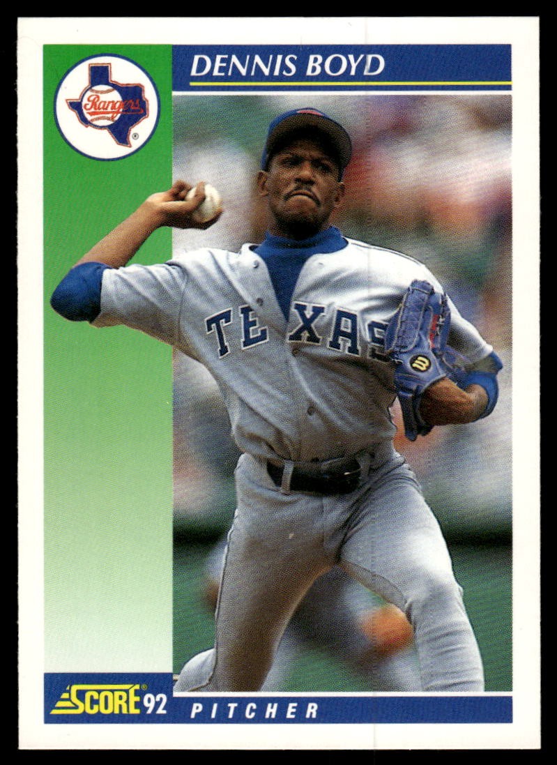 1992 Score #531 Dennis Boyd