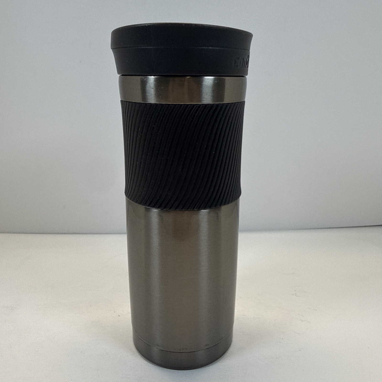 Contigo Byron 2.0 Stainless Steel Travel Mug Gray 16 oz Rubber Grip