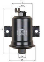Kraftstofffilter Mahle KL 140 Leitungsfilter FüR Toyota Starlet Corolla 55,5Mm