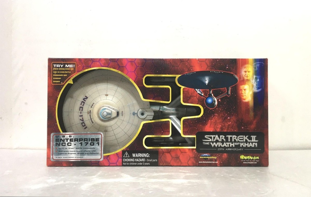 Art Asylum Star Trek II U.S.S. Enterprise NCC-1701 The Wrath fo
