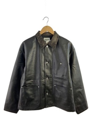 Monkey Time Eco Leather Jacket/Coverall/1/ Leather/Blk/8325-6-042033 3688