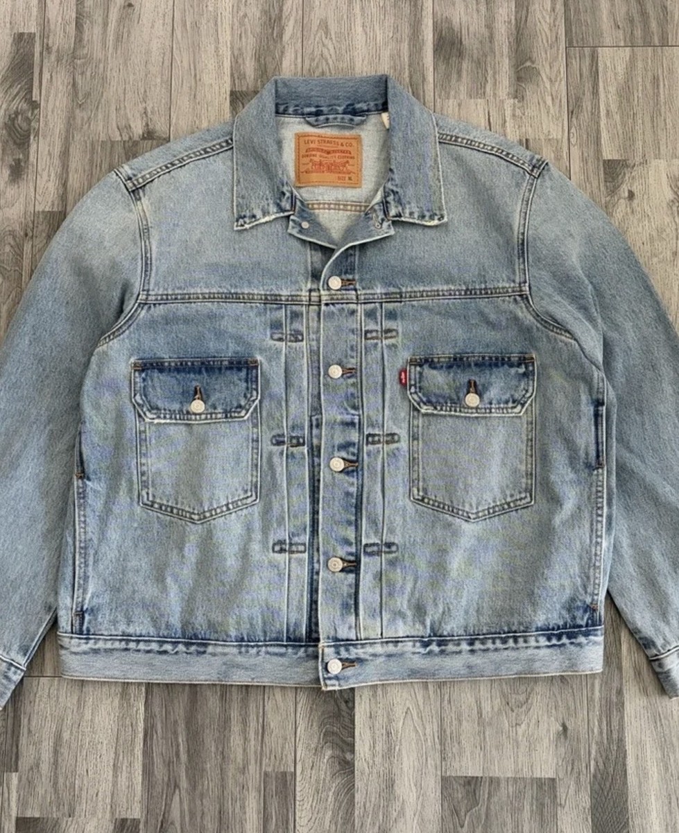 Levi's x Denim Tears Type II 2 Denim Trucker Jacket Light Wash