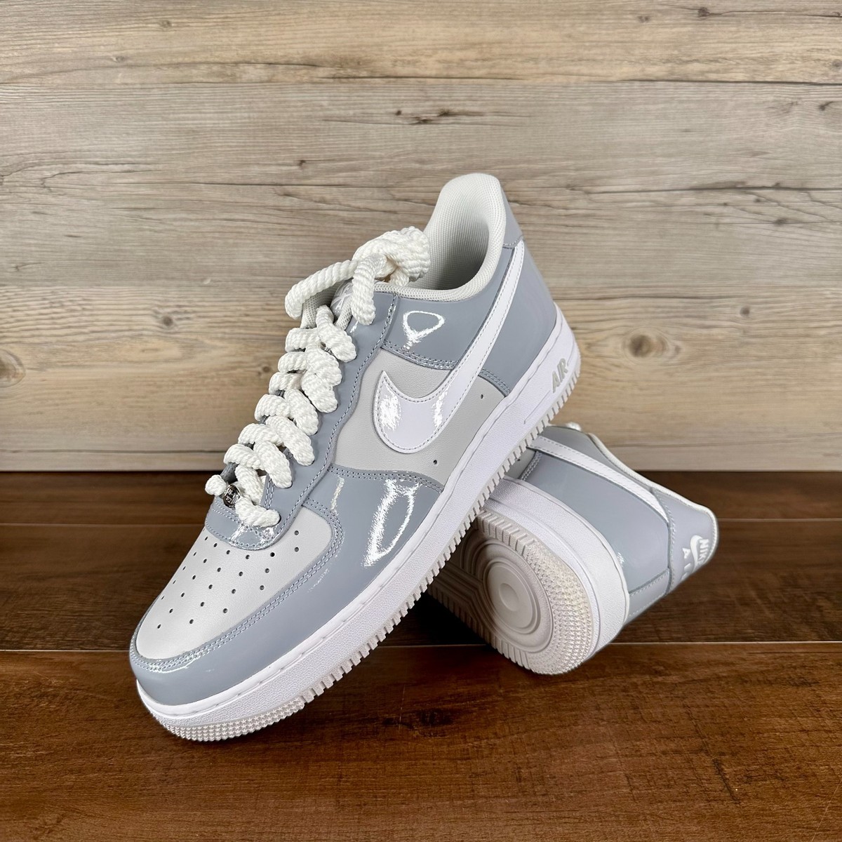 Air Force 1 ホワイト×グレー エア フォース 1 ナイキ エアフォース 07 NIKE AIR FORCE white/smoke