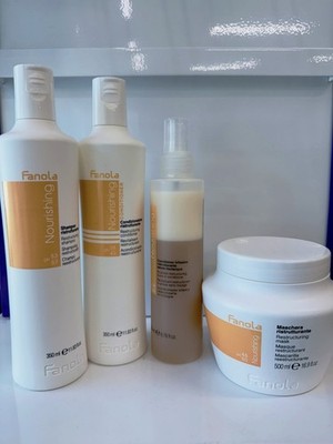 Fanola Nourishing Restructuring Shampoo & Conditioner + Leave-in + Mask - COMBO