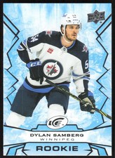 2022-23 Upper Deck Ice Dylan Samberg Hockey Card #127 - Winnipeg Jets