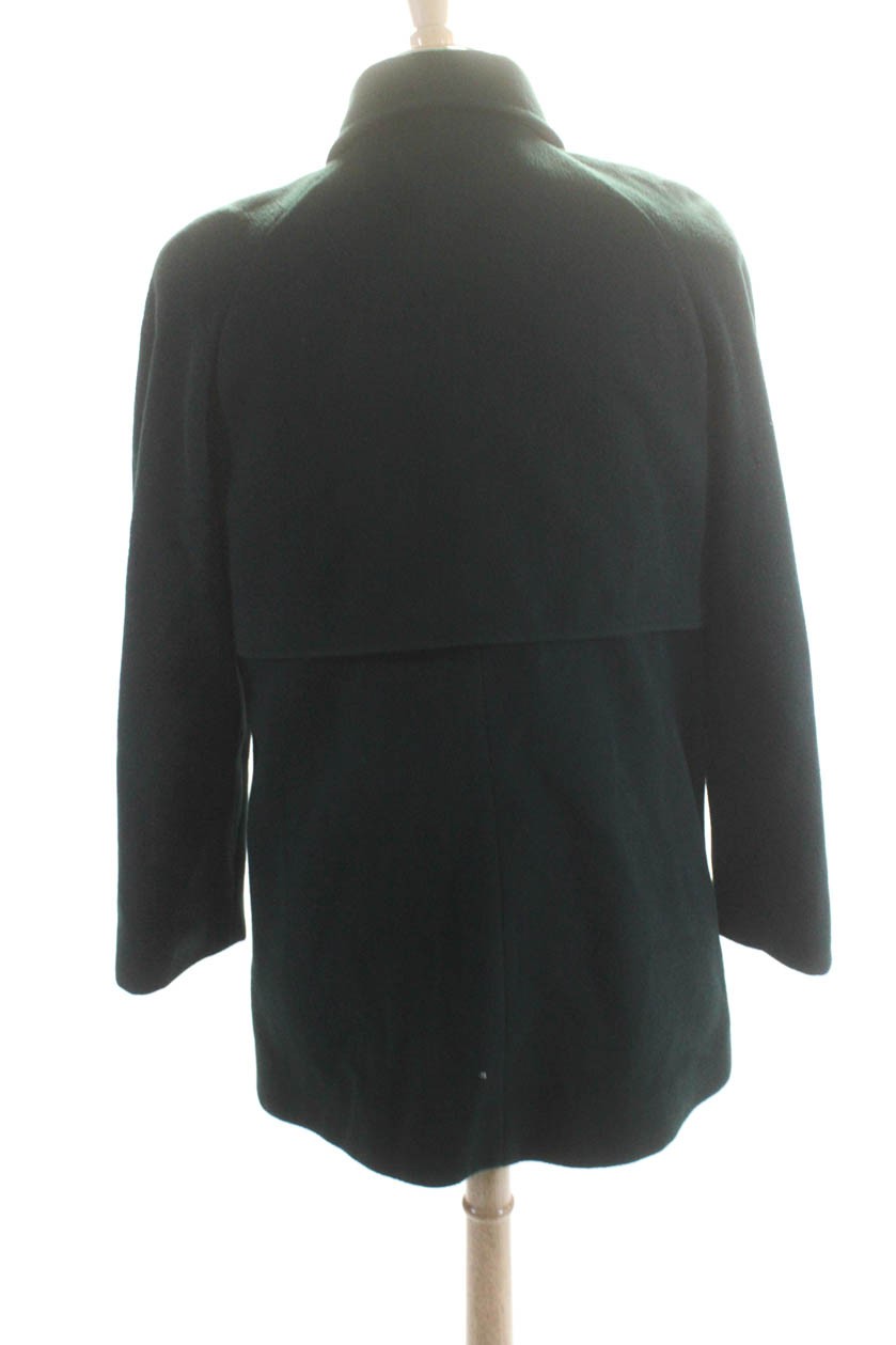 Mackintosh Womens Collared Solid Button Down Wool… - image 3