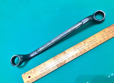 Vintage  Garrington  spanner, offset ring 3/8" & 7/16" Whitworth, 1958