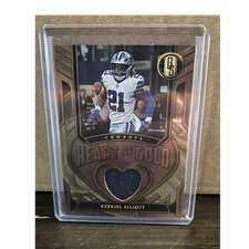 2024 Panini Gold Standard Ezekiel Elliott Heart of Gold  199 HOGT-EZE Cowboys