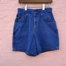 Vintage Chic Denim Shorts High Rise Size 9