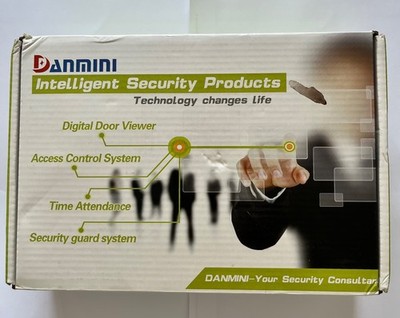 Danmini A5 Arbeitszeiterfassung & Zutrittskontrolle, Fingerprint Stempeluhr, NEU