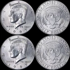 1997 P and D Kennedy Half Dollars CN-Clad Uncirculated (2 Coins from photos)