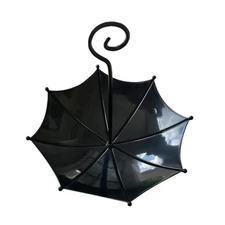 Umbrella Shaped Bird Feeder Creative Yard Decor for Yard Backyard Courtyard