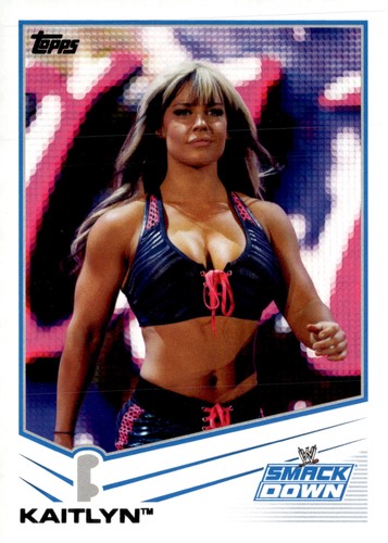 Kaitlyn #66 2013 Topps WWE card