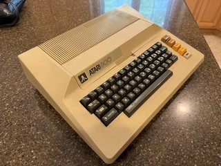 Retro Vintage Atari 800 Computer & power supply Works but has a few issues