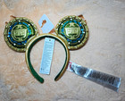 Marvel Shuri Wakanda Forever Headband Glitter Geometric Gold Green Disney Ears — photo 1