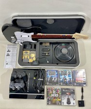 PS3 Rock Band Bundle, Console, Turntable, Gui...
