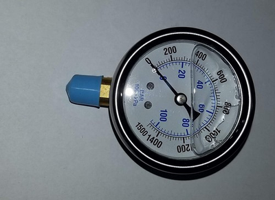 #ad AR Blue Clean Range 0 1500 Psi Washers 1500 Max Stainless Steel Pressure Gauge $68.98