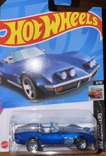 NEW 2023 Hot Wheels '72 Stingray Convertible Blue 132 HW Roadsters *Head Lights