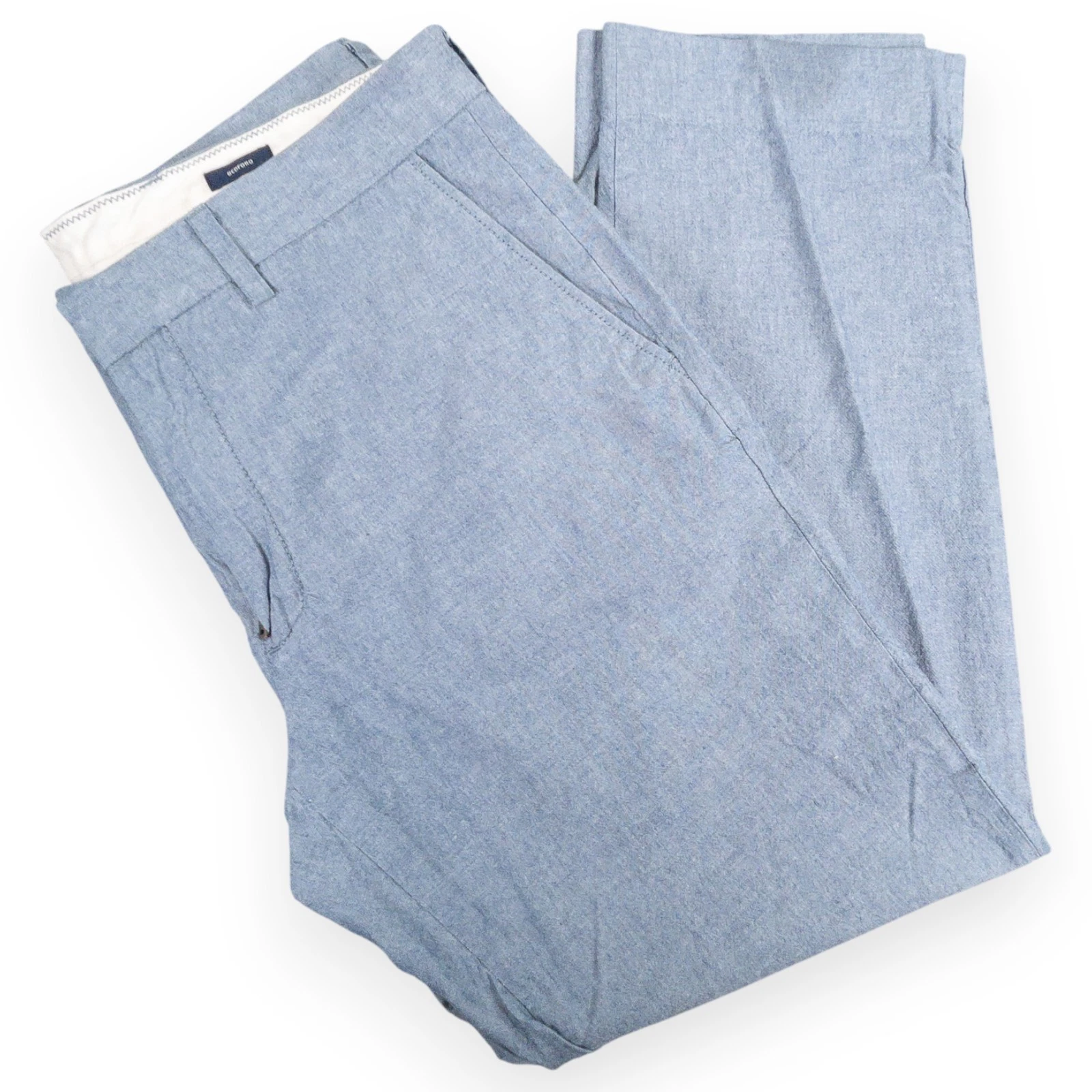 J Crew Men's Bedford Blue Lightweight Pants Size 33x30