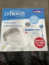 Dr. Brown's Bottle Sterilizer Gift Set NIB