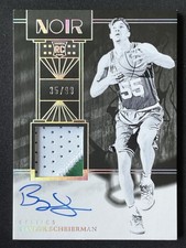 Baylor Scheierman 2024-25 Panini Noir Rookie Patch Auto RC /99 #312
