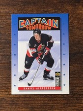 1996-97 Senators Daniel Alfredsson UD Collector's Choice CAPTAIN TOMORROW #344