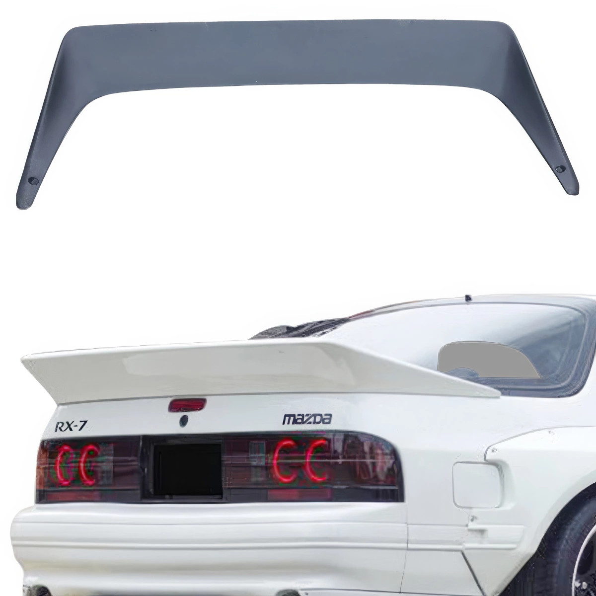 1986-1992 Mazda RX-7 FC3S VSaero FRP TKYO Trunk Spoiler Wing