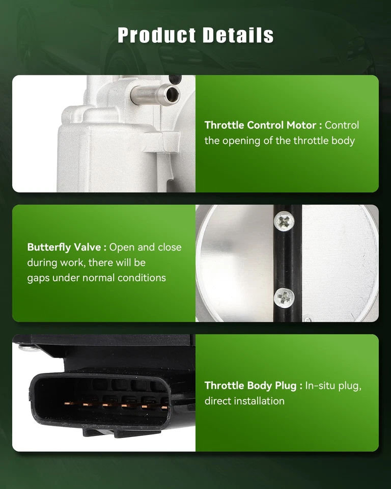 Cuerpo del acelerador para Mitsubishi Montero 2004 2005 2006 3,8 L MN130069 Foto 3 de 4