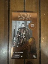 Star Wars Black Series Carbonized The Mandalorian 6    Action Figure