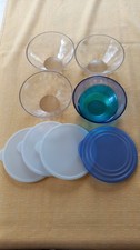 Tupperware Eleganzia 600ml 3x und 1x Eliganzia blau